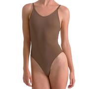 Silky Girl's Dance Seamless Low Back Leotard (1 Garment) in Natural | Size: 4-6 Years Silky Natural 4-6 Years