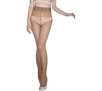 Silky Glossy tights 15 Denier Black M (Natural Tan)