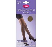Silky Ladies Medium Support Tights (1 Pair) (Large (42”-48”)) (Nude)