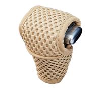 Silky Mesh Shift Cover - Car Gear Knob Sleeve | Premium Ice Silk Driving Comfort Grip, Non Slip Extra Thick Handbrake Grip Sleeve Protector Cover For Universal Car Gear Head Replacement