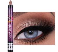 Silky Metallic Eyeshadow Stick, Champagne Gold, Waterproof Shimmery Formula Pencil, Long Lasting Creamy Formula, Smooth Eyeshadow Crayon