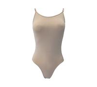 Silky Girls Dance Seamless Low Back Camisole Nude 8-10 Years