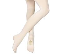 Silky Pink Convertible Ballet Tights Adult