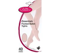 Silky Pink Essential Footed Ballet Tights Large Adult