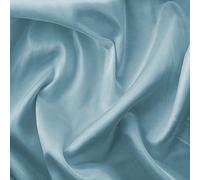Silky Satin Liquid Fabric Plain Luxury Dress Craft Decoration Drape Dancewear Material 60" - 150cm Wide | Sold per Metre (Light Blue)
