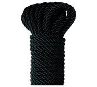 Silky Shibari Bondage Rope - 10m (Black)