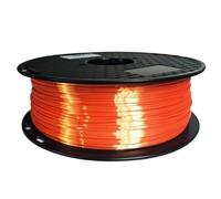 Silky Shine Metallic PLA Filament 1.75mm, 1kg Spool, 3D Printer and Pen Filament with Smooth Silk Feel(Silk Orange)