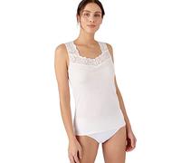 Damart Women's Silky Soft Tank Top Underwear, Grey Pink, S