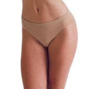 Silky Womans Dance Seamless High Cut Brief - Nude Small