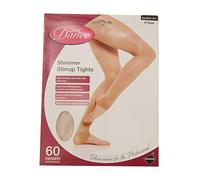 Silky Womens/Ladies Dance Shimmer Stirrup Tights (1 Pair) (Large (5ft6”-5ft10”)) (Light Toast)