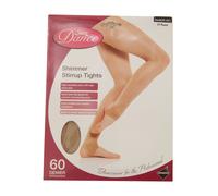 Silky Womens/Ladies Dance Shimmer Stirrup Tights (1 Pair) (Small (4ft11”-5ft4”)) (Toast)