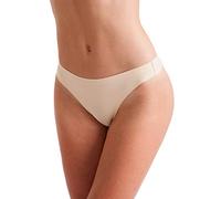 Silky Womens/Ladies Invisible Low Rise Dance Thong (L) (Nude)