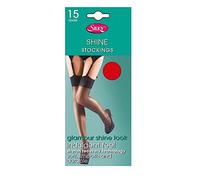 Silky Womens/Ladies Shine Plain Top Stockings (1 Pair)