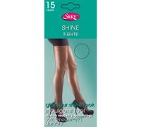 Silky Womens/Ladies Shine Tights (1 Pair) (Medium (36”-42”)) (Melon)