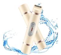 Silkyglow - The Ultimate 2-in-1 Body Shaver, Silky Glow 2 in 1 Body Shavers, Electric Shaver for Women, Wet & Dry Use, for Armpit, Private Parts, Legs, Arms for Women (Blue)