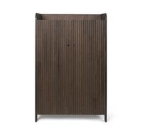 Sill Cabinet Low Dark Stained Oak