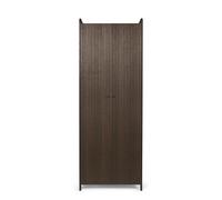 Sill Cabinet Tall Dark Stained Oak