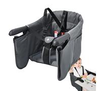Silla Alta Bebé Enganche Mesa - Ligera con Correas Seguridad | Asiento Plegable Alimentación Infantil, Portátil, Viaje Familiar, Comedor Hogar, Bebé Comiendo