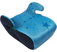Silla elevadora Tataway i-Size ECE R129/03. Silla elevadora de seguridad para niños de 126 a 150 cm de altura. Silla elevadora con diseño de Estrellas sobre Fondo Azul.