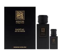 Sillage dOrient Santal for Men - 2 Pc Gift Set 3.4oz EDP Spray, 0.5oz EDP Spray