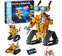 Sillbird Technic Remote Control Robot Toys Building Sets, 3-IN-1 Robot Building Kit for Kids, Stem Toy Sets for Boys 7-14, USB Rechargeable, STEM Projects for Kids 8-12, 468 Pieces