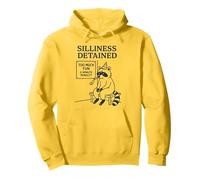 Silliness Detained: Raccoon's Too Much Fun Penalty Break Pullover Hoodie