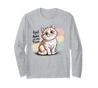 Silly BE in AWE My TISM Cat Autism Mother Journey Different Long Sleeve T-Shirt