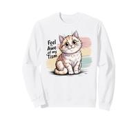 Silly BE IN AWE MY TISM Cat Autism Mother Journey Different Sweatshirt