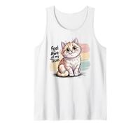 Silly BE in AWE My TISM Cat Autism Mother Journey Different Tank Top