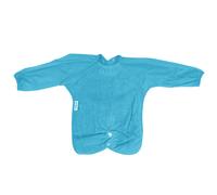 Silly Billyz Towel Long Sleeve Highchair Hugger Bib - Aqua
