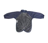 Silly Billyz Towel Long Sleeve Highchair Hugger Bib - Navy