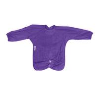Silly Billyz Towel Long Sleeve Highchair Hugger Bib - Purple
