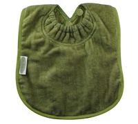 Silly Billyz Towel Plain Bib - Olive