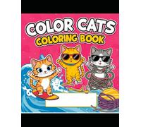 Silly Cats Coloring Book