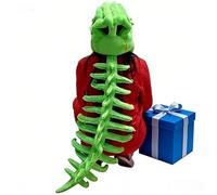 Silly Dino Plush Skeleton, 2026 Updated Dinosaur Bones Costume, Dinosaur Bone Skeleton Costume Plush Skeleton (1, 120CM)