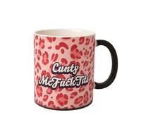 Silly Dog Designs - Colour Changing Novelty Mug - Matte Finish Heat Reactive Ceramic Coffee Cup - Bold Humour Design - 11oz - Choose Design (Design 1)