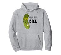 Silly Funny Pun Hip Hop Big Dill Pickle Lover Enthusiast Pullover Hoodie