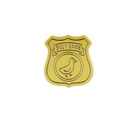 Silly Goose Badge Enamel Pin, Silly Goose Award Pin Brooch, Funny Gift For Teens Adults, Sassy Animal Silly Trophy Lapel Badge, Wacky Award Brooches, Funny Honk Meme Accessories