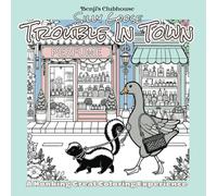 Silly Goose Coloring Book - Trouble In Town - A Honking Great Experience: Funny Color Pages Of Adorable Geese Causing Mischief In A Kawaii Town for ... and Relaxation | 8.5 x 8.5 Inch | 80 Pages
