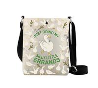 Silly Goose Crossbody Bag Silly Goose Lover Gift Just Doing My Silly Lilly Errands Purse Shoulder Bag (MY SILLY cb2)