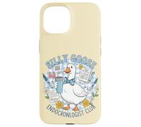 Silly Goose Endocronlogist Club Cute Funny Hormone Doctor Case for iPhone 15