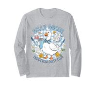 Silly Goose Endocronlogist Club Cute Funny Hormone Doctor Long Sleeve T-Shirt