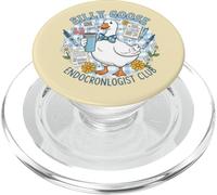 Silly Goose Endocronlogist Club Cute Funny Hormone Doctor PopSockets PopGrip for MagSafe