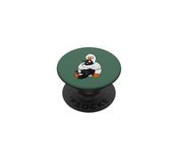 Silly Goose Funny Hug Raven Crow Black Bird Sarcastic Humor PopSockets Adhesive PopGrip