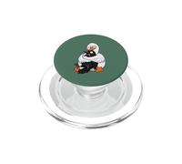 Silly Goose Funny Hug Raven Crow Black Bird Sarcastic Humor PopSockets PopGrip for MagSafe