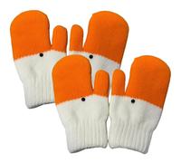 Silly Goose Gloves, Funny Silly Goose Mittens Cute Duck Winter Gloves for Women and Kids, Warm Cosy Hands Cold Weather Accessories Novelty Goose Gift for Christmas, Animal Glove Outdoor (2 Pairs)