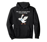 Silly-Goose Inclusion Means Everyone Belongs Neurodiversity Pullover Hoodie