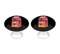 Silly Goose Juice Round Cabinet Knobs for Kitchen 2 Pack