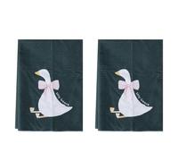 Silly Goose Kitchen Towels - Sillys Gooses Dish Towels, Absorbent Soft Hand Tea Towel, Silly Goose Gifts, for Bathroom Kitchen Home Deco 2ps,Gifts for Goose Lovers Women Sister Friends Towel 16x24in