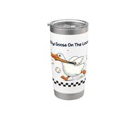 Silly Goose On The Loose Baseball Runner Stainless Steel Insulated Tumbler